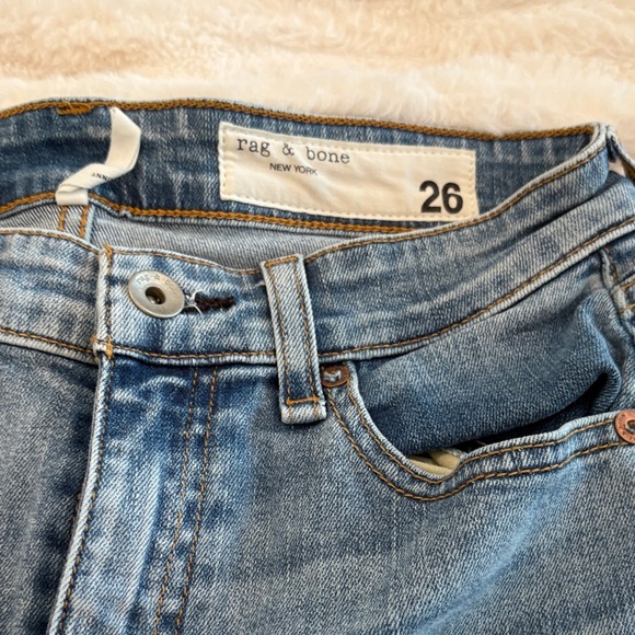 rag & bone Light Blue Skinny Jeans - Picture 2 of 6